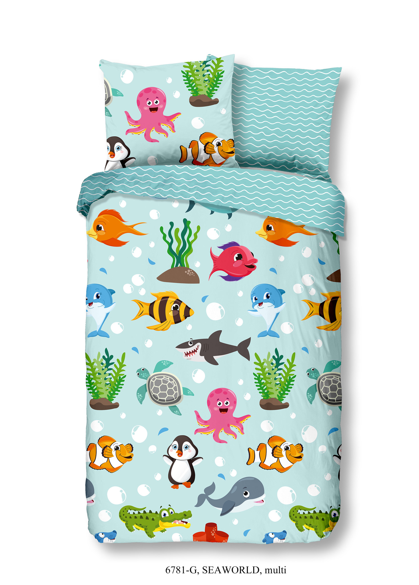 Kinderdekbedovertrek 140x220 kids nr.6781 multi