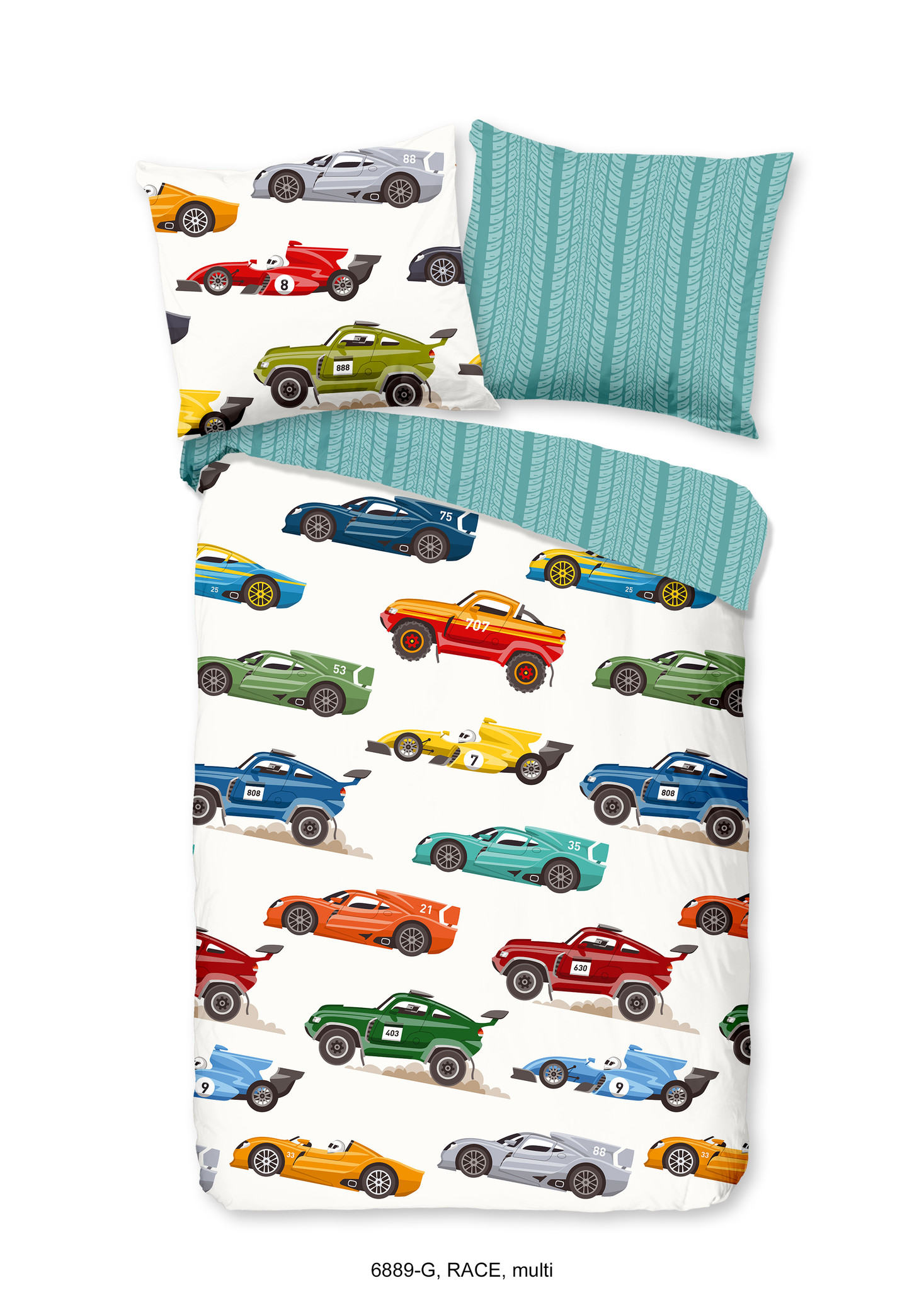 Kinderdekbedovertrek 120x150 kids no.6889 multi