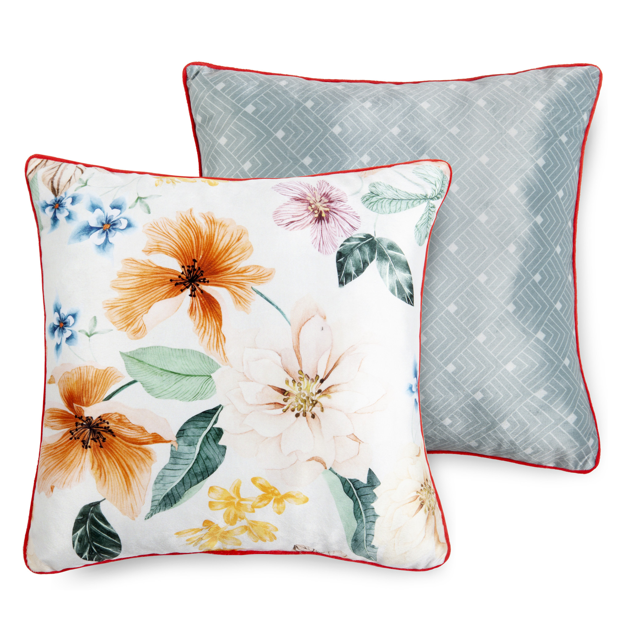 Sierkussen 1-48x48 polyester nr.20018 offwhite