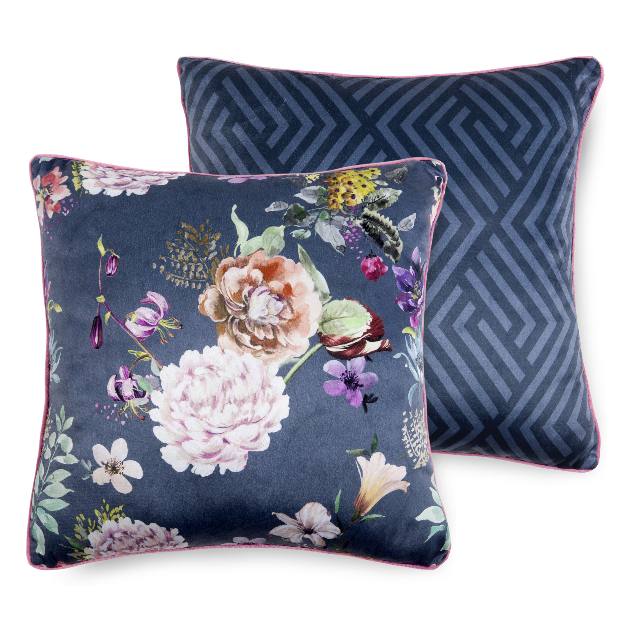 Sierkussen 1-48x48 polyester nr.20017 antraciet