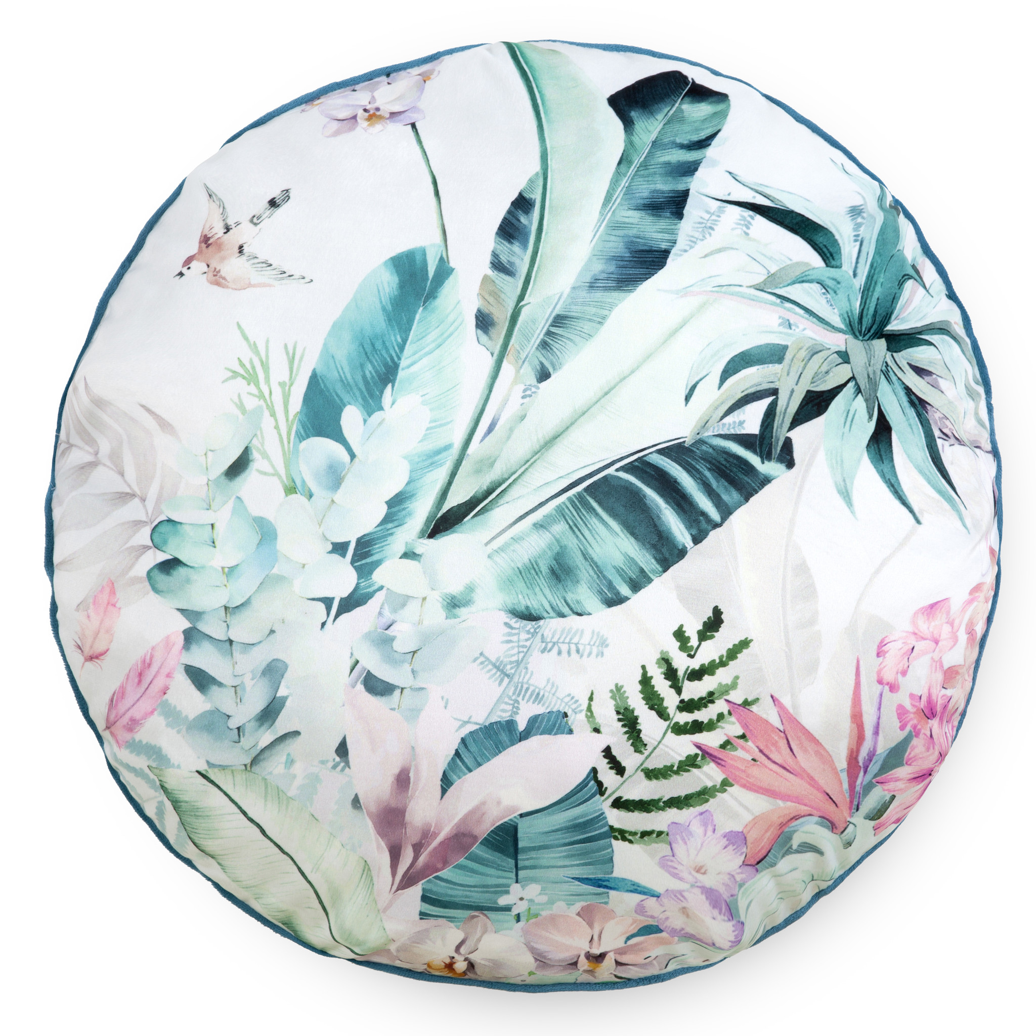 Rond sierkussen 55cm diameter polyester nr.30034 multi