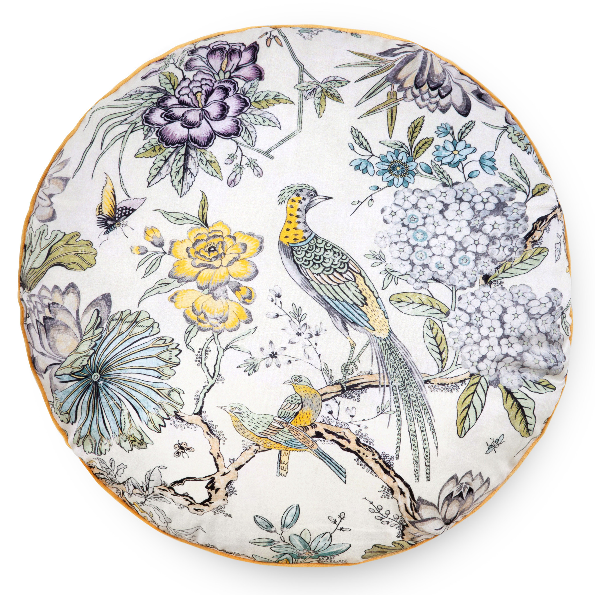 Rond sierkussen 55cm diameter polyester nr.30036 multi