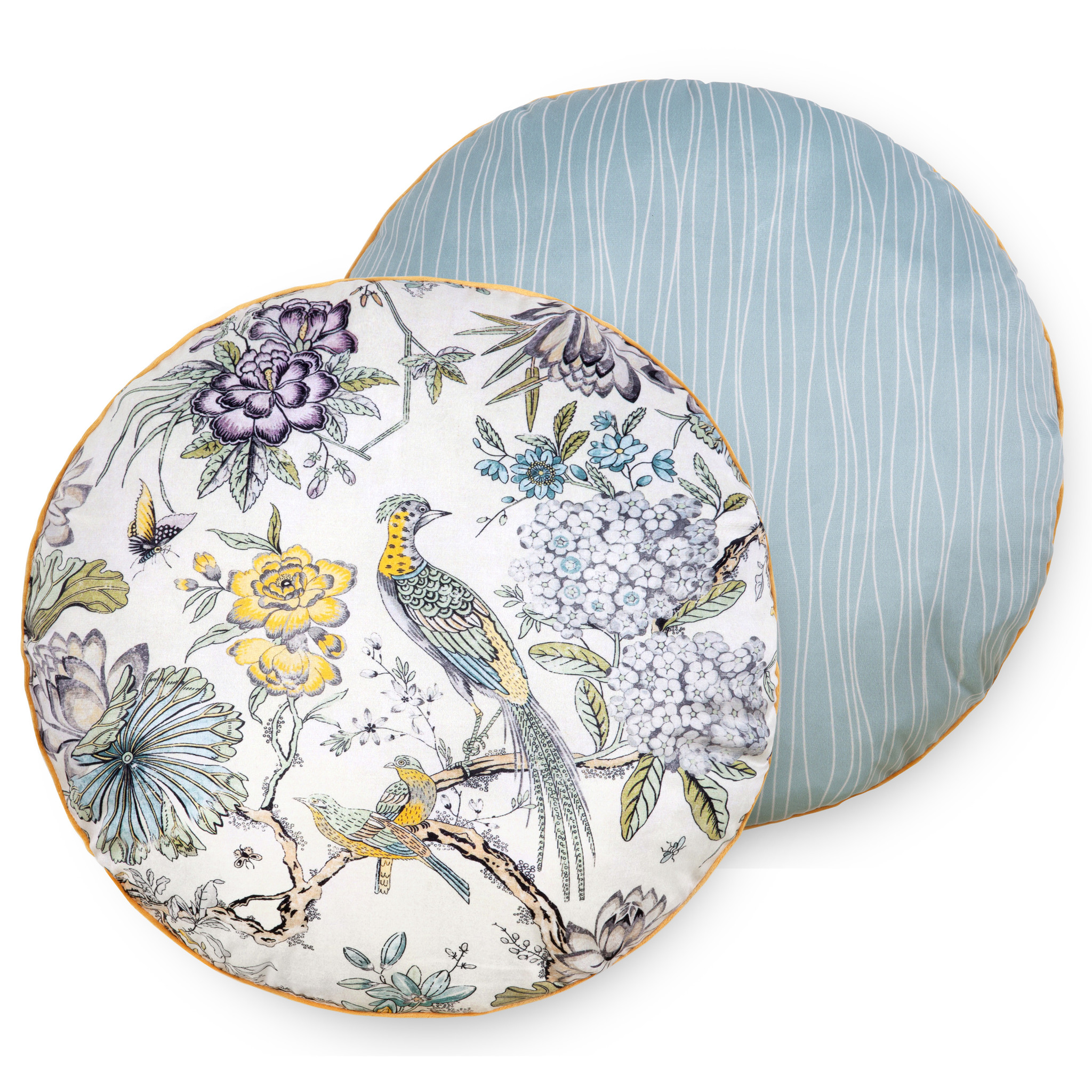 Rond sierkussen 55cm diameter polyester nr.30036 multi