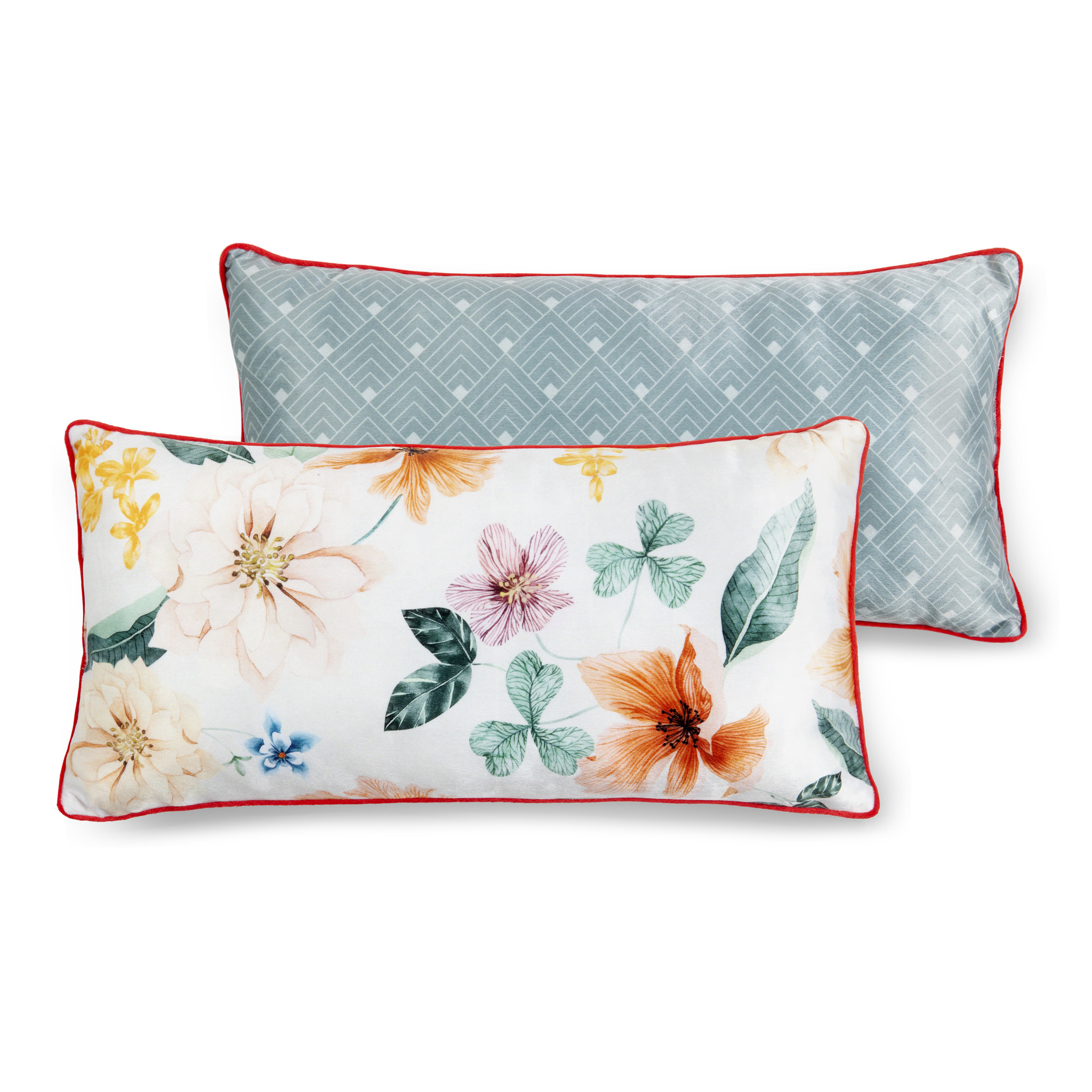 Sierkussen 1-30x60 polyester nr.20018 offwhite