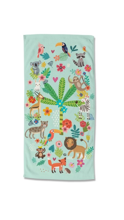 Strandlaken 75x150 poly velours kids nr.6920 mu
