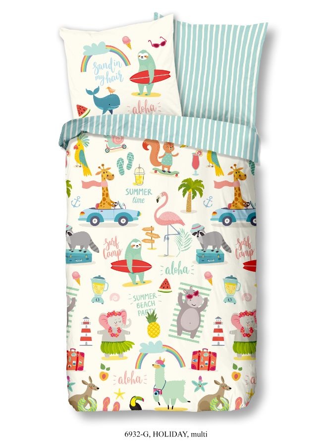 Kinderdekbedovertrek 120x150 kids no.6932 multi