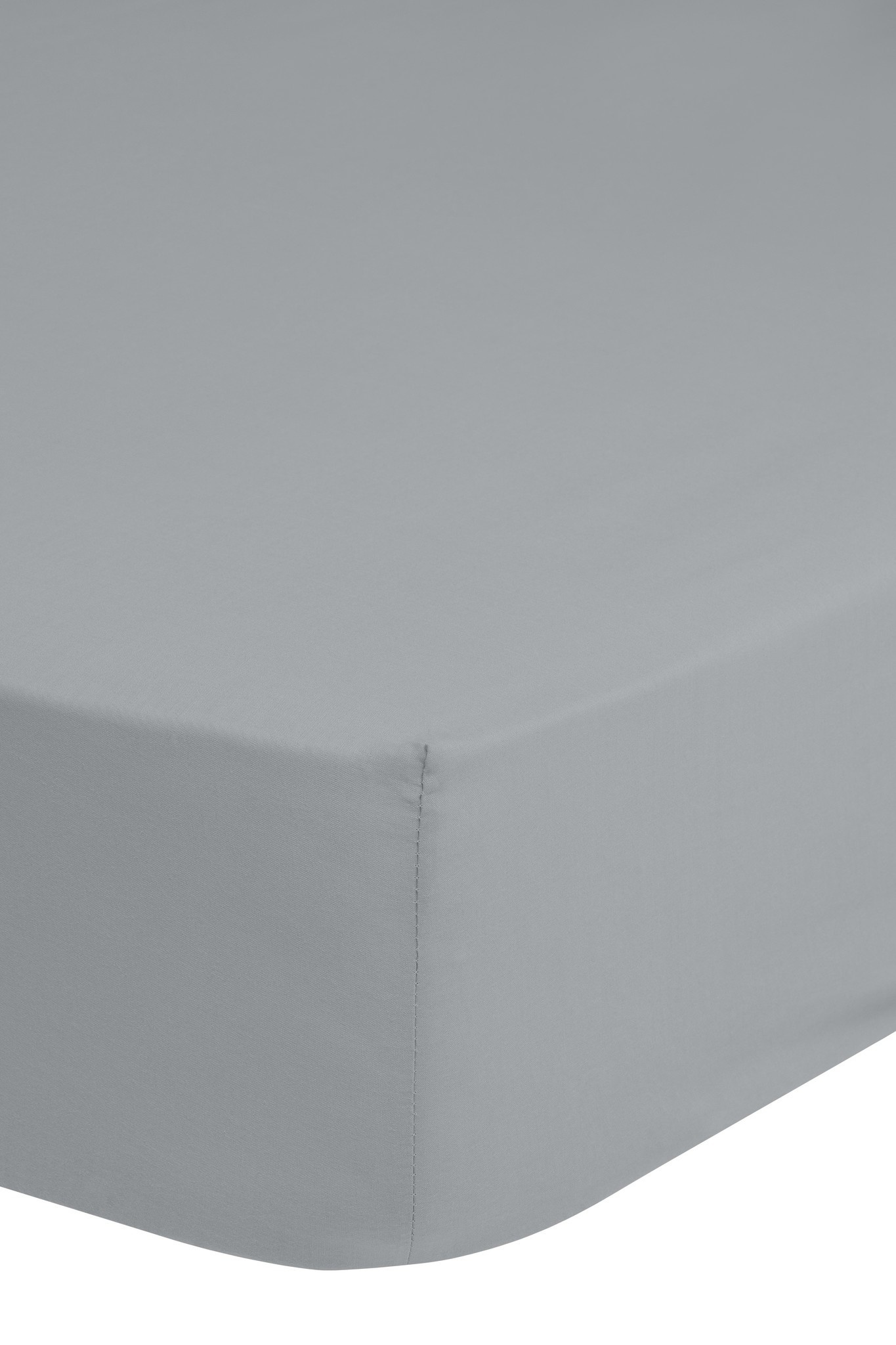 Hoeslaken 90x220 Good Morning jersey zilver