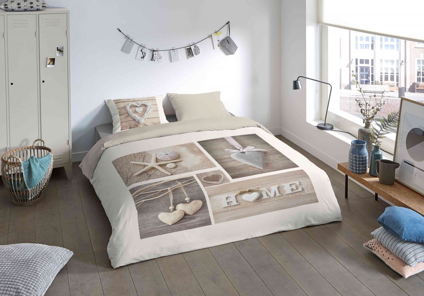 Pure dekbedovertrek 140x220 - Home Sand - nr 6964
