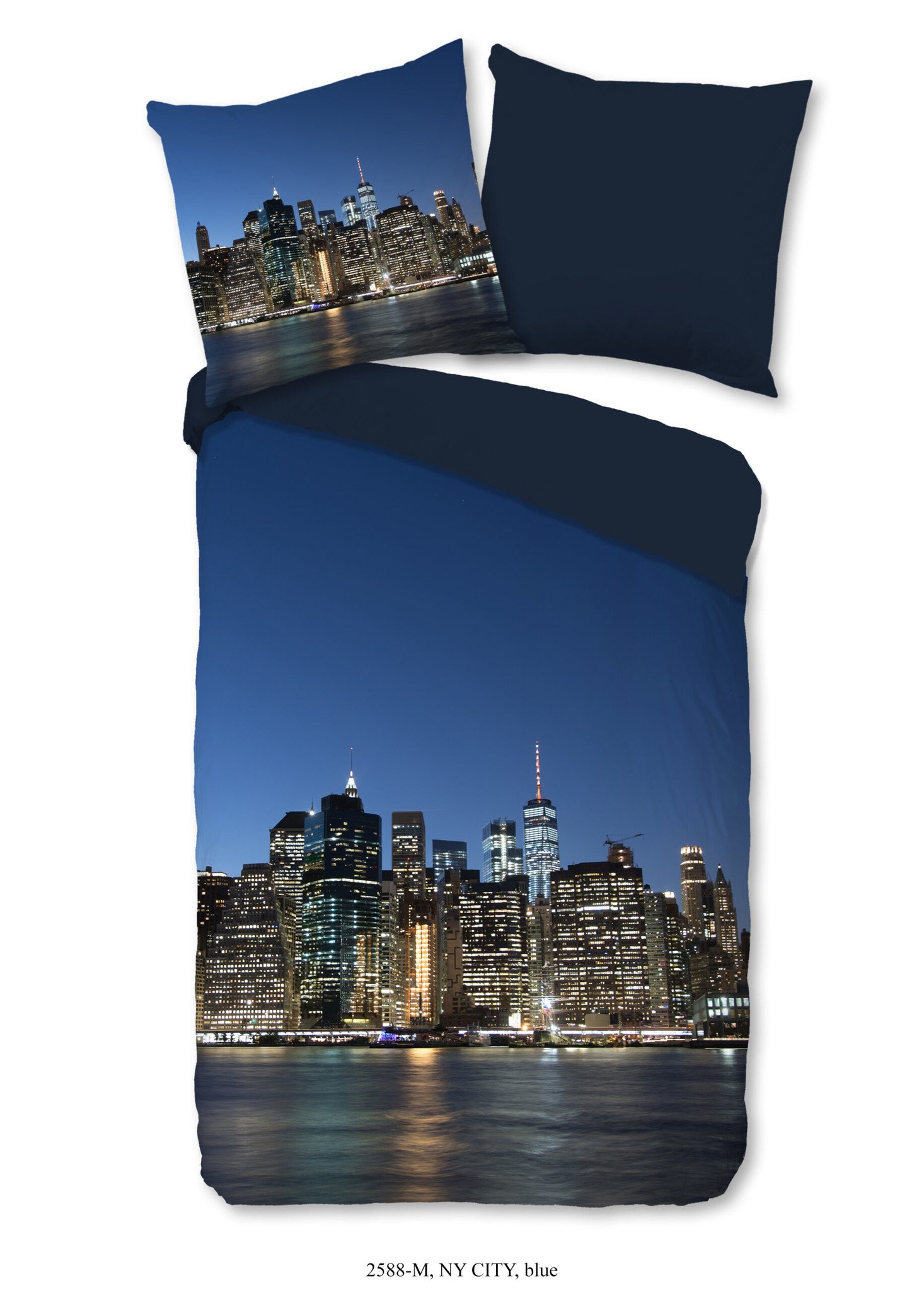 Pure 1-persoons dekbedovertrek 140x220 NY City