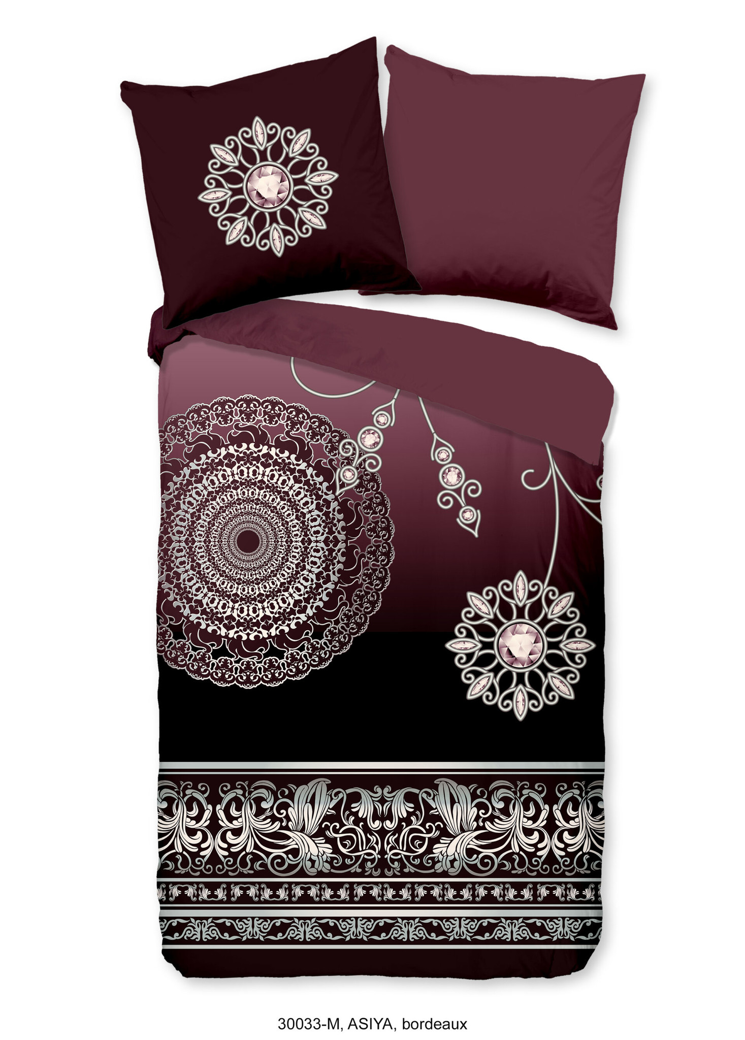 Pure 1-persoons dekbedovertrek 140x220 Asiya
