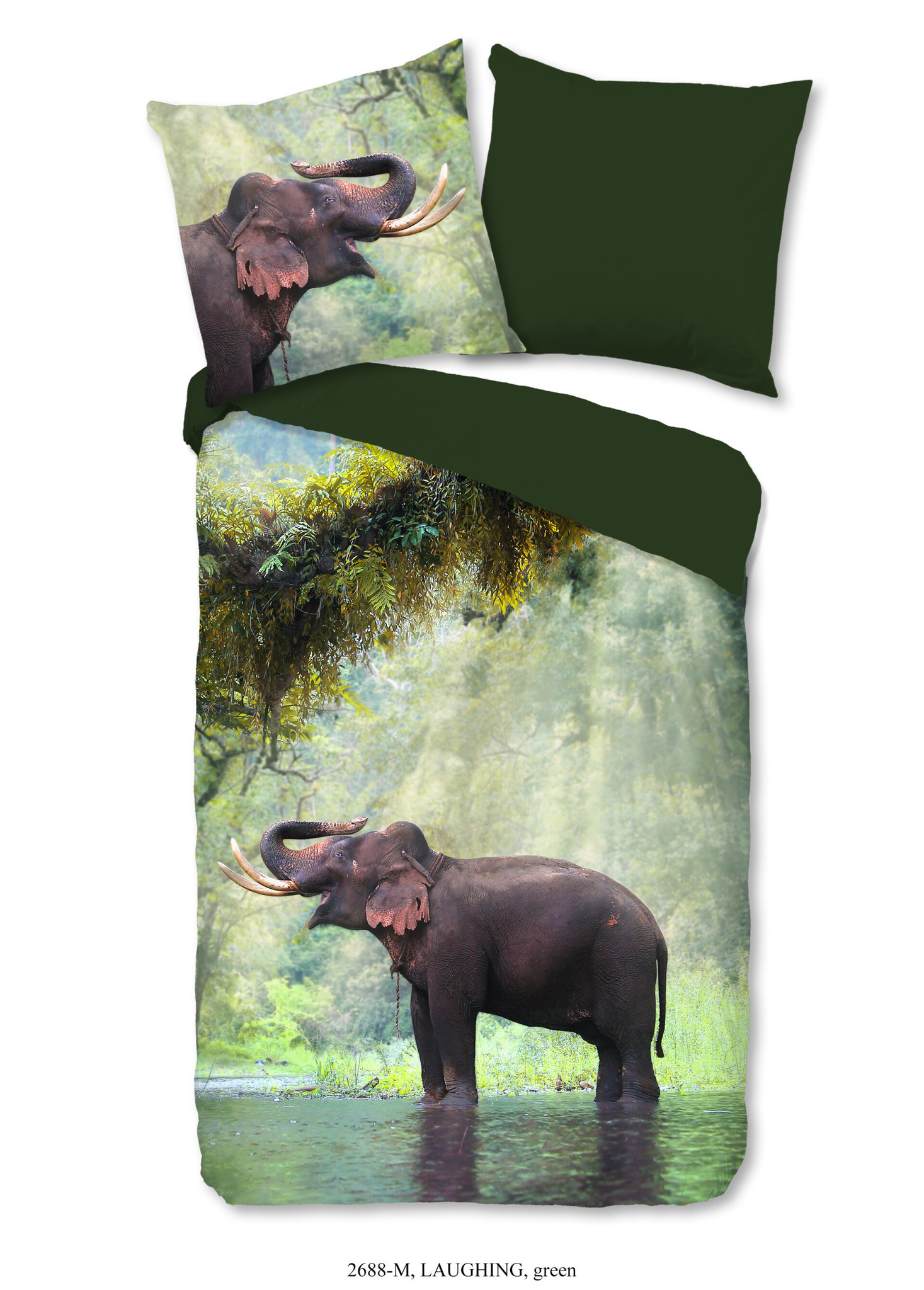 Pure 1-persoons dekbedovertrek 140x220 Laughing