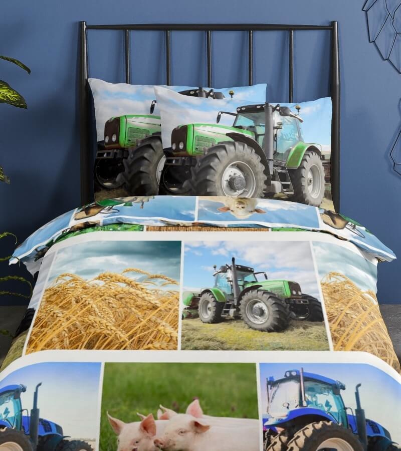 Kinderdekbedovertrek Agri 140x220 kids nr.6888 multi