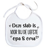 Goldengifts Slab - Deze slab is voor bij de liefste opa & oma - koordjes - wit Goldengifts Slab - Deze slab is voor bij de liefste opa & oma - koordjes - wit