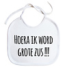 Goldengifts Slab - Hoera ik word grote zus !!! - koordjes - wit Goldengifts Slab - Hoera ik word grote zus !!! - koordjes - wit