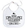 Goldengifts Slab - Hoera jullie worden oom & tante - koordjes - wit Goldengifts Slab - Hoera jullie worden oom & tante - koordjes - wit