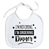 Goldengifts Slab - I'm not crying i'm ordering dinner - koordjes - wit Goldengifts Slab - I'm not crying i'm ordering dinner - koordjes - wit