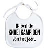 Goldengifts Slab - Ik ben de knoei kampioen van het jaar.. - koordjes - wit Goldengifts Slab - Ik ben de knoei kampioen van het jaar.. - koordjes - wit