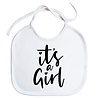 Goldengifts Slab - It's a girl - koordjes - wit Goldengifts Slab - It's a girl - koordjes - wit