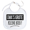 Goldengifts Slab - Oma's grote kleine boef! - koordjes - wit Goldengifts Slab - Oma's grote kleine boef! - koordjes - wit