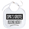 Goldengifts Slab - Opa's grote kleine boef! - koordjes - wit Goldengifts Slab - Opa's grote kleine boef! - koordjes - wit