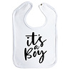 Goldengifts Slab - It's a boy - drukknoop - wit Goldengifts Slab - It's a boy - drukknoop - wit