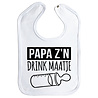 Goldengifts Slab - Papa z'n drink maatje - drukknoop - wit Goldengifts Slab - Papa z'n drink maatje - drukknoop - wit