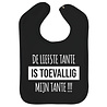 Goldengifts Slab - De liefste tante is toevallig mijn tante !!! - drukknoop - zwart Goldengifts Slab - De liefste tante is toevallig mijn tante !!! - drukknoop - zwart