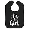 Goldengifts Slab - It's a girl - drukknoop - zwart Goldengifts Slab - It's a girl - drukknoop - zwart
