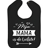 Goldengifts Slab - Mijn mama is de liefste! - drukknoop - zwart Goldengifts Slab - Mijn mama is de liefste! - drukknoop - zwart