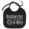 Goldengifts Slabbetje - Quarantine baby - koordjes - zwart Goldengifts Slabbetje - Quarantine baby - koordjes - zwart
