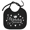 Goldengifts Slabbetje - Mommy you're the best - koordjes - zwart Goldengifts Slabbetje - Mommy you're the best - koordjes - zwart