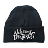 Goldengifts Schatig bedrukt baby mutsje met de opdruk - Welcome to the world Goldengifts Schatig bedrukt baby mutsje met de opdruk - Welcome to the world