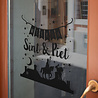 Goldengifts Herbruikbare Sinterklaas Raamsticker - Welkom sint & piet Goldengifts Herbruikbare Sinterklaas Raamsticker - Welkom sint & piet