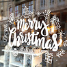 Goldengifts Kerst sticker - Merry Christmas - 29x38 cm Goldengifts Kerst sticker - Merry Christmas - 29x38 cm