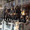 Goldengifts Kerst sticker - Merry Christmas - 29x38 cm Goldengifts Kerst sticker - Merry Christmas - 29x38 cm