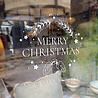 Goldengifts Kerst sticker - Merry Christmas and happy new year - 29x28 cm Goldengifts Kerst sticker - Merry Christmas and happy new year - 29x28 cm