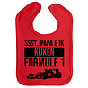 Goldengifts Slab - Ssst.. papa & ik kijken formule 1 - drukknoop - rood Goldengifts Slab - Ssst.. papa & ik kijken formule 1 - drukknoop - rood