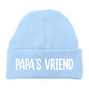 Goldengifts Schatig bedrukt baby mutsje met de opdruk - Papa's vriend Goldengifts Schatig bedrukt baby mutsje met de opdruk - Papa's vriend