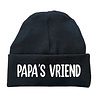 Goldengifts Schatig bedrukt baby mutsje met de opdruk - Papa's vriend Goldengifts Schatig bedrukt baby mutsje met de opdruk - Papa's vriend