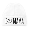 Goldengifts Baby mutsje - I love mama - baby blauw Goldengifts Baby mutsje - I love mama - baby blauw