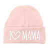 Goldengifts Baby mutsje - I love mama - baby blauw Goldengifts Baby mutsje - I love mama - baby blauw