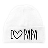 Goldengifts Baby mutsje - I love papa - baby blauw Goldengifts Baby mutsje - I love papa - baby blauw