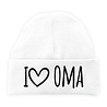 Goldengifts Baby mutsje - I love oma - zwart Goldengifts Baby mutsje - I love oma - zwart