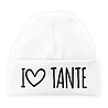 Goldengifts Baby mutsje - I love tante - zwart Goldengifts Baby mutsje - I love tante - zwart