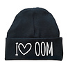 Goldengifts Baby mutsje - I love oom - baby blauw Goldengifts Baby mutsje - I love oom - baby blauw