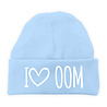 Goldengifts Baby mutsje - I love oom - baby blauw Goldengifts Baby mutsje - I love oom - baby blauw