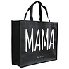 Goldengifts Non woven tas/shopper - Oma, tante of mama + eigennaam - 42 x 12 x 35 cm - zwart Goldengifts Non woven tas/shopper - Oma, tante of mama + eigennaam - 42 x 12 x 35 cm - zwart