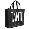 Goldengifts Non woven tas/shopper - Oma, tante of mama + eigennaam - 42 x 12 x 35 cm - zwart Goldengifts Non woven tas/shopper - Oma, tante of mama + eigennaam - 42 x 12 x 35 cm - zwart