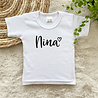 Goldengifts T-shirt - Hartje met naam Goldengifts T-shirt - Hartje met naam