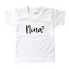 Goldengifts T-shirt - Hartje met naam Goldengifts T-shirt - Hartje met naam